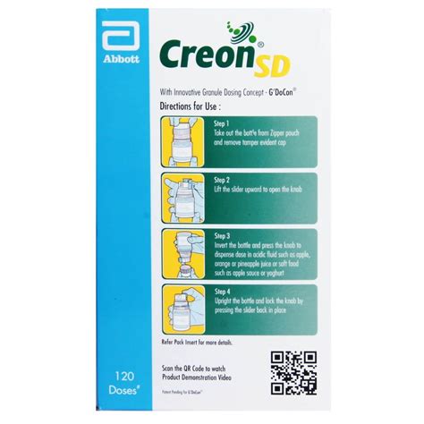 Creon SD Minimicrospheres 30 gm Price, Uses, Side Effects, Composition - Apollo Pharmacy