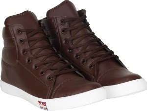 Knight ace Tick Sneakers For Men - Buy Brown Color Knight ace Tick ...