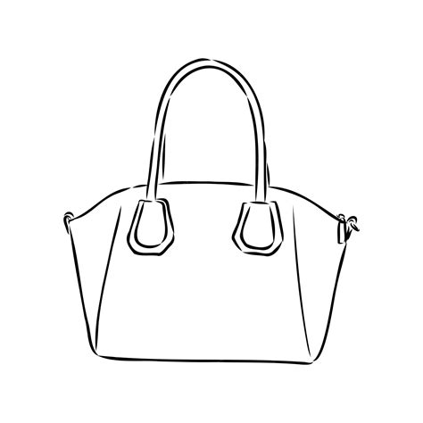 Premium Vector | Sketches of bags vector fashion illustration womens ...