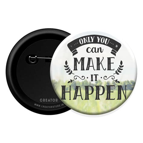 Make it happen Button Badge – Creator Store