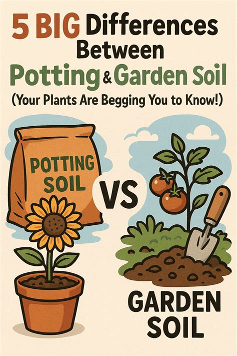 5 BIG Differences Between Potting & Garden Soil (Your Plants Are ...
