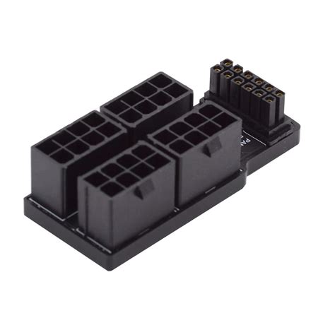 CY ATX3.0 PCI-E 5.0 Power Modular 12VHPWR Adapter to Four ATX 8P Up ...