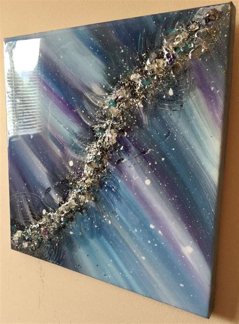 Embellished acrylic painting – Artofit