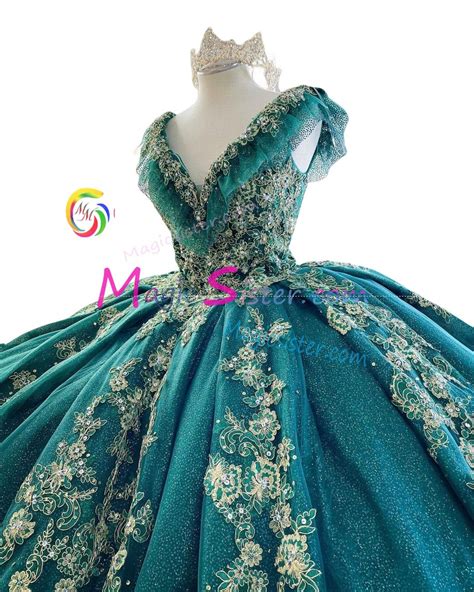 Topselling emerald green quinceanera dress - For Toddlers & Under 200