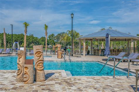 Island Oaks RV Resort Year-round Heated Pool and Hot Tub