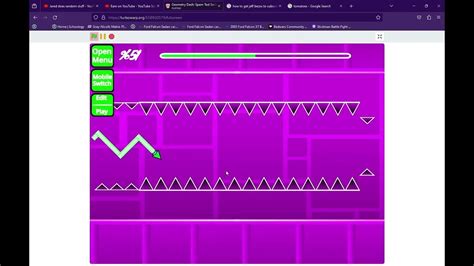 Image result for Geometry Dash Spam Test 1