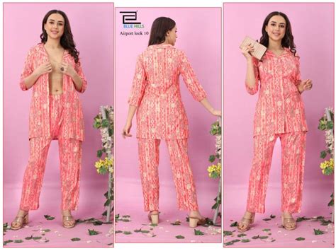 Blue Hills Airport Vol 10 Fancy Co ord Set Collection