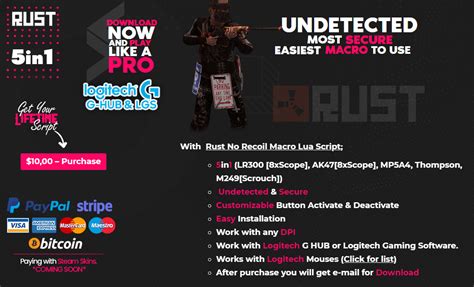 Image result for Rust Logitech Recoil Script