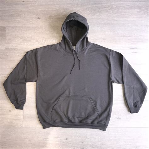 Dark Grey Hoodie 🏋️‍♂️🥇 Perfect for the oversized look,... - Depop