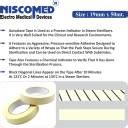 NISCOMED Tape/Steam Sterilization Indicator Tape 19mm X 50mt. Dry Heat ...