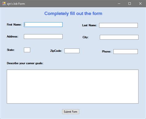 Image result for Employee Form Visual Basic