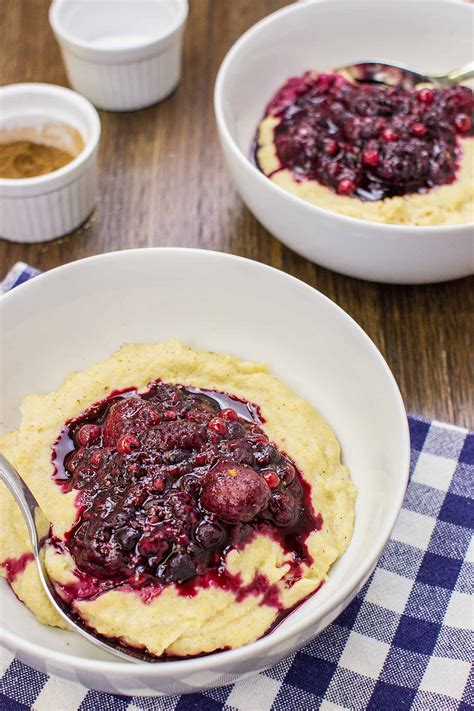 Cornmeal Porridge | A Blissful Vegan Breakfast (Quick and Gluten-Free)