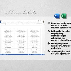 Image result for Mail Merge Address Labels
