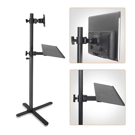 Amazon.com: GLigeT Monitor Desk Floor-Standing Monitor Stand 12""-27 ...