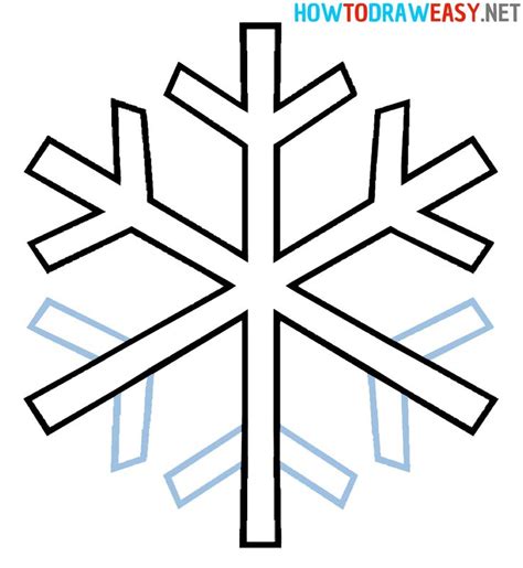 Snowflake Drawing Easy 的图像结果