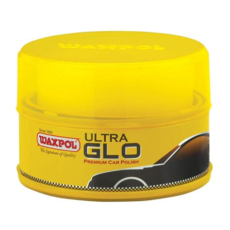 Waxpol Ultra Glo Premium Paste Wax Car Polish With Applicator Sponge ...