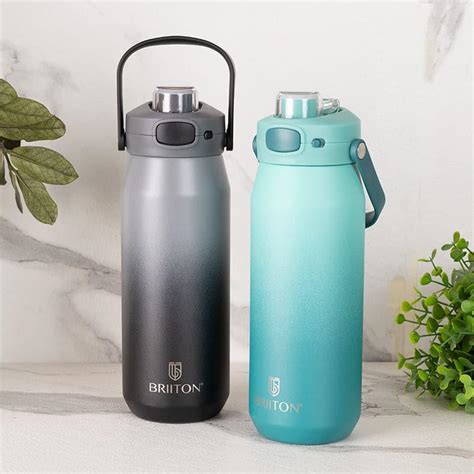 Buy Refresh Sip 750 ML Hot & Cold Thermos Water Bottle (Black & Blue ...