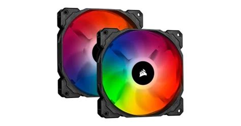 Corsair SP140 RGB Pro Dual Fan Kit with Lighting Node Core