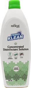FERROKLEAN Concentrated Disinfectant Solution kills 99.9% of bacteria ...