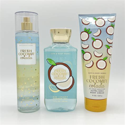 Bath and Body Works Fresh Coconut Colada Fine | Ubuy India