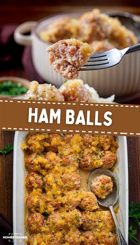Ham Balls {Recipe} | Recette