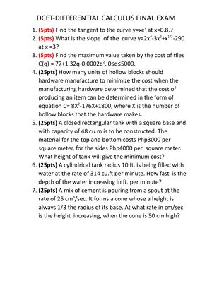Differential Calculus Problems 的图像结果