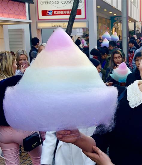 This rainbow candy floss cone from Harajuku [1711 x 1985] [OC] : r/FoodPorn