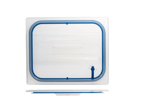 Tapa hermética de polipropileno H&H 32 x 26 x 3 cm altura | Leroy Merlin
