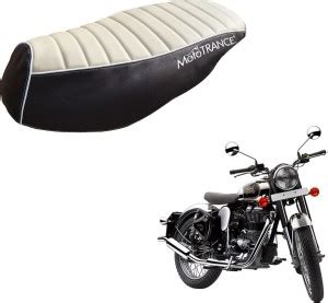 MOTOTRANCE PU Leather Designer Scooter (MTSC-301-BEBR) Single Bike Seat ...