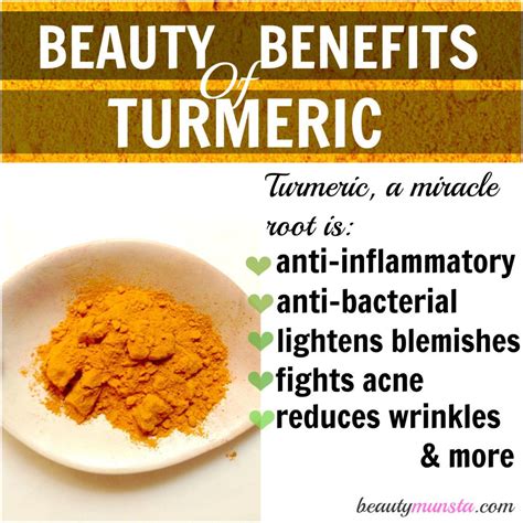 13 Beauty Benefits of Turmeric for Skin, Hair & More | Turmeric for ...