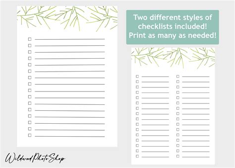 Example of a Simple Checklist 的图像结果