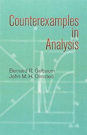 Buy Counterexamples in Analysis (Dover Books on Mathematics) Book ...