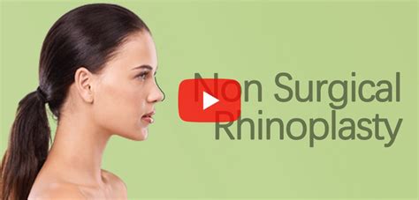 Non Surgical Rhinoplasty