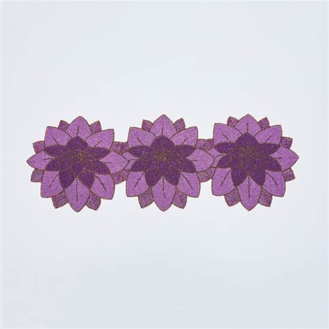 Buy Lotus Beaded Table Runner from Home Centre at just INR 1599.0
