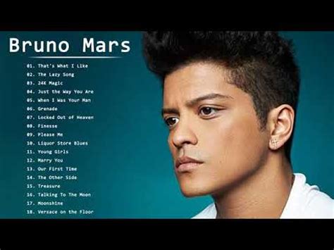 Bruno Mars Greatest Hits Full Album - The Best Of Bruno Mars 2021 - YouTube