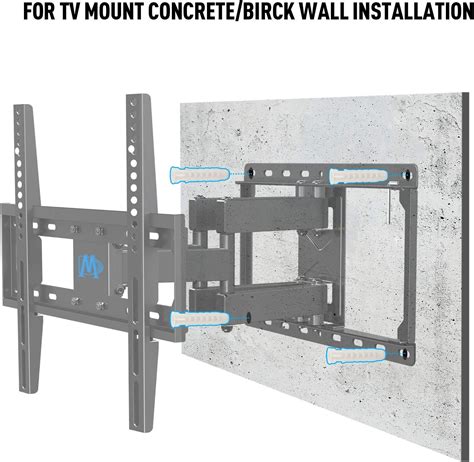 Buy Concrete Wall Anchors for TV Wall Mount Installation Suitable for ...