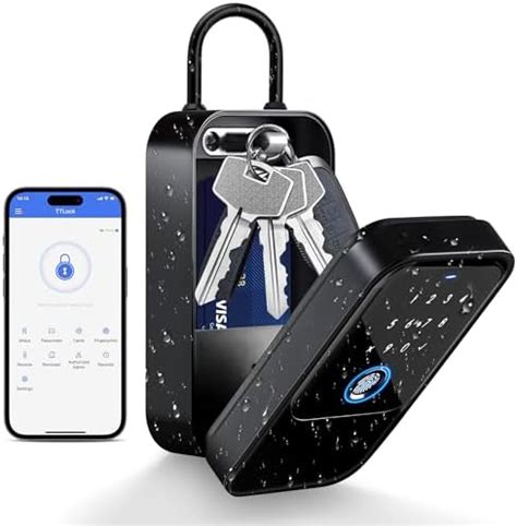 LOQRON Smart Key Box - Advanced Fingerprint Recognition, App Control ...