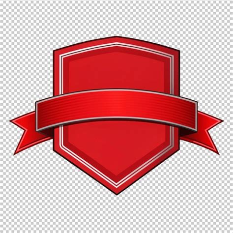 Red colour banner design on white background | Premium PSD