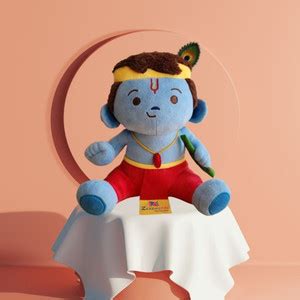 Zexsazone Krishna soft toy Baby Krishna plush toy Interactive fun and ...
