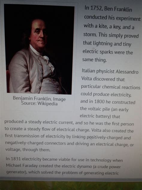 The Person Who Discovered Electricity