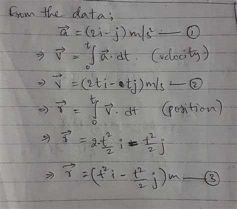 An object starts from rest and moving with constant acceleration (2i ...