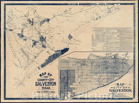 Maps Of Cities Galveston Tx