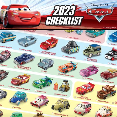 Cars 2 Characters List