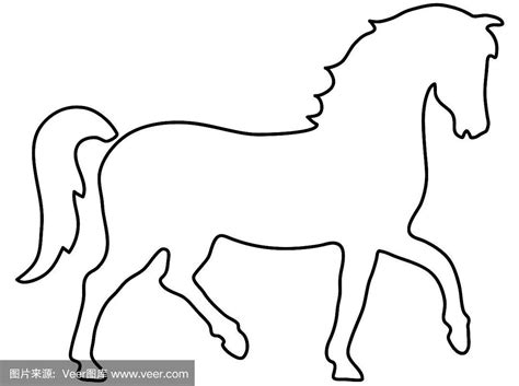骏马简笔画 的图像结果