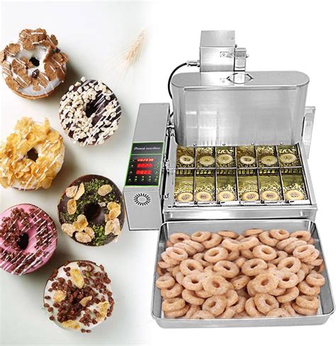 $1,377.50 2600pcs/hour Commercial Mini 6 Rows Donuts Making Machine ...