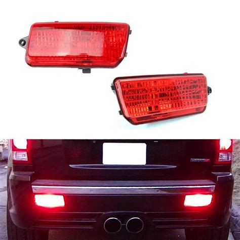 Buy iJDMTOY Complete Set LED Rear Fog Light Kit w/LED Bulbs, Rear ...
