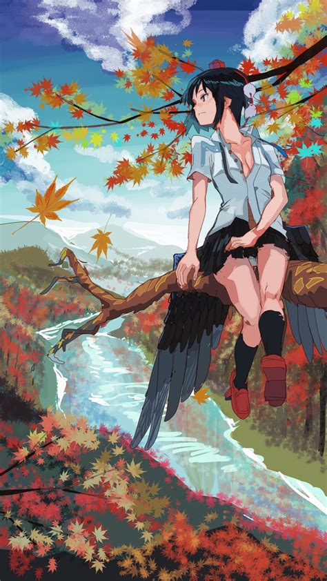 Shameimaru Aya (Aya Shameimaru) - Touhou - Image by gerirapannda ...