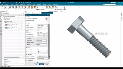 Image result for Thread Mill Programming NX Tutorial