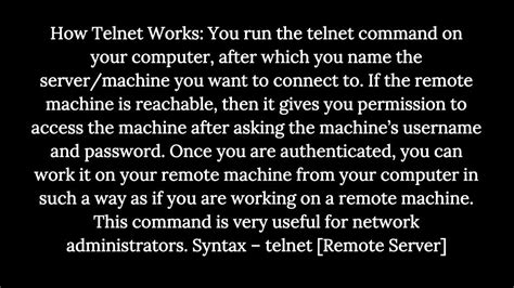 Image result for Using Microsoft Telnet Tutorial