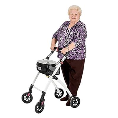 Buy KMINA PRO - Lightweight Rollator Walker, Folding Rollators for ...
